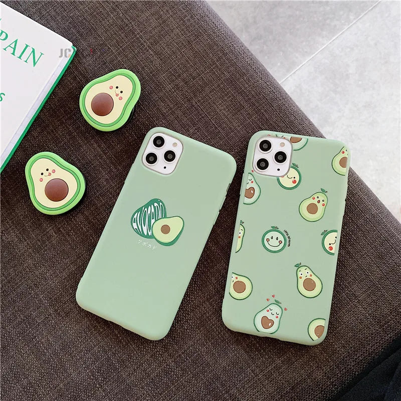 3D Luxury Cute Cartoon Silicone Case for iPhone | Anti-Fingerprint, Holder