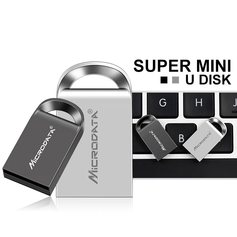 Metal USB 2.0 Flash Drive - Durable High-Speed Data Storage