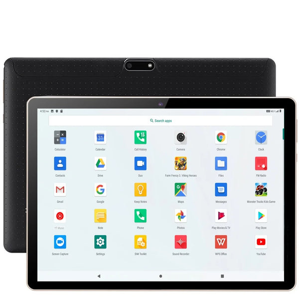 10.1" Android Tablet | Octa Core, 4GB RAM, 64GB, Phone Calls