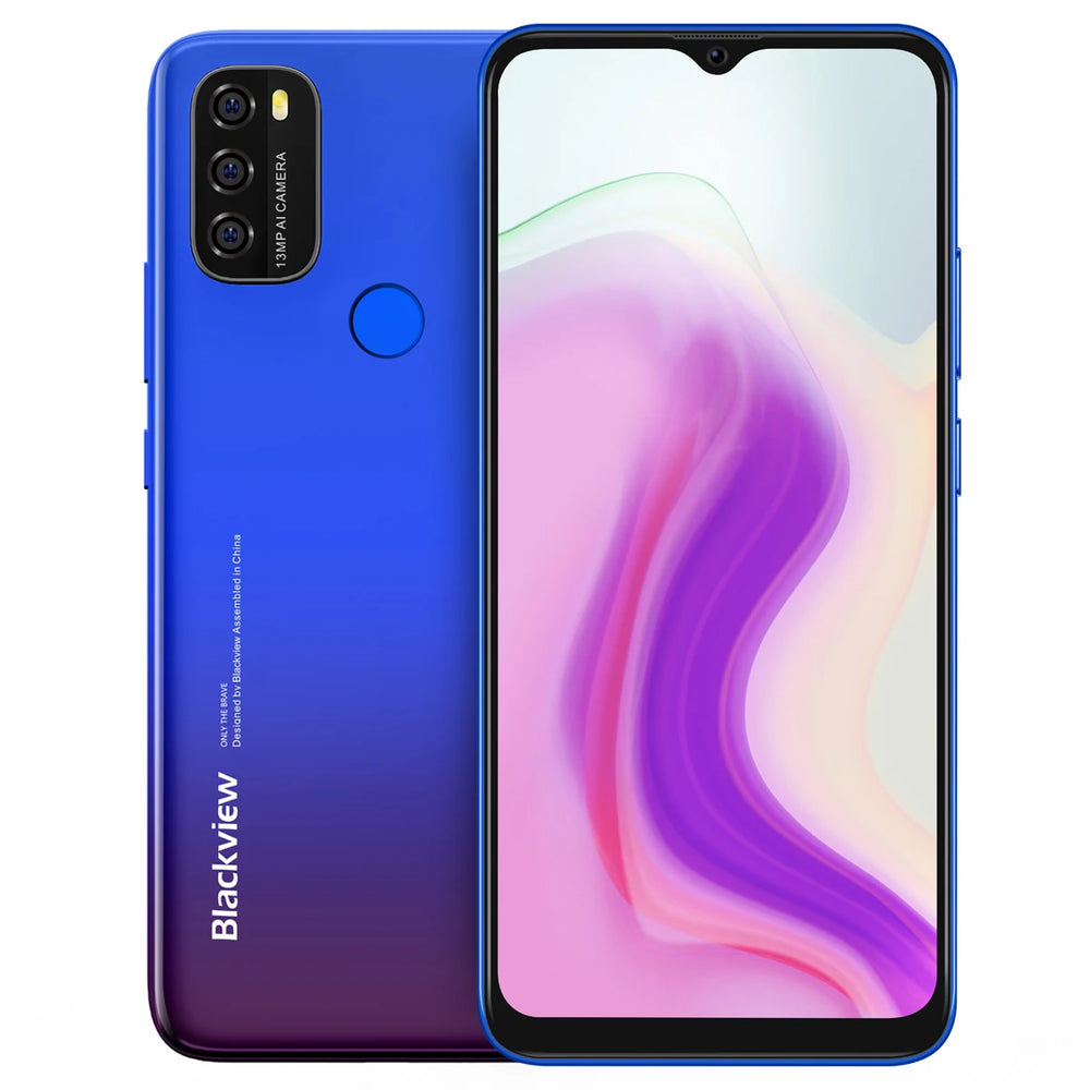 Blackview A70 Android 11 Smartphone | 6.517 inch, Octa Core, 3GB+32GB, 5380mAh