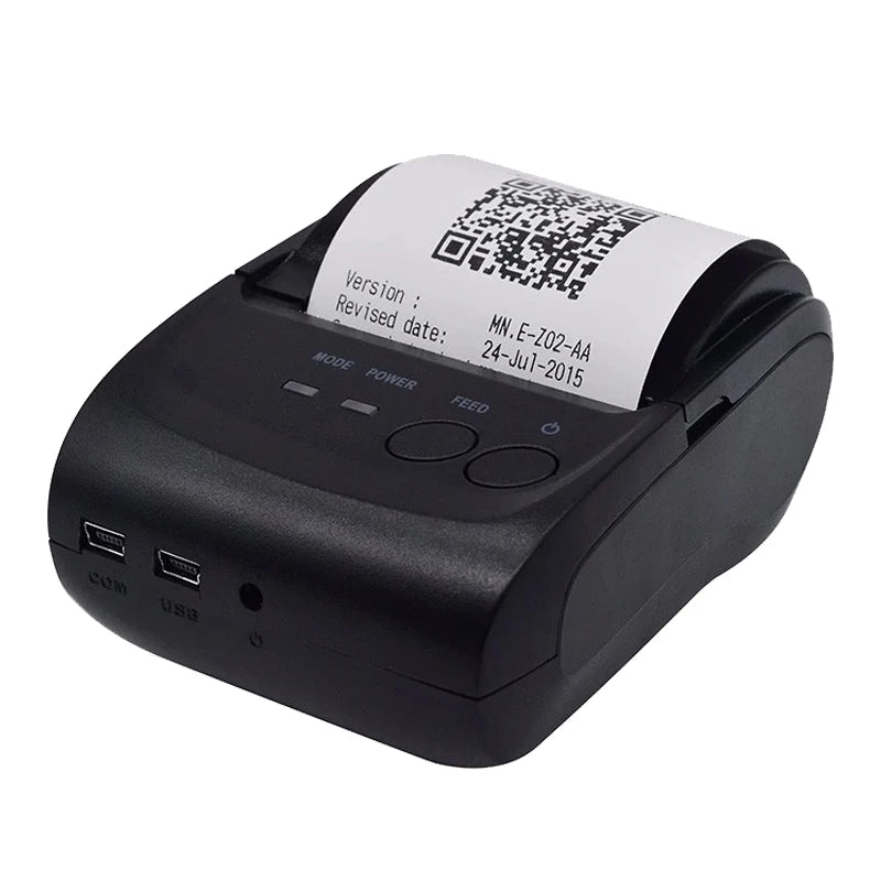 58mm Mini Bluetooth Thermal Receipt Printer