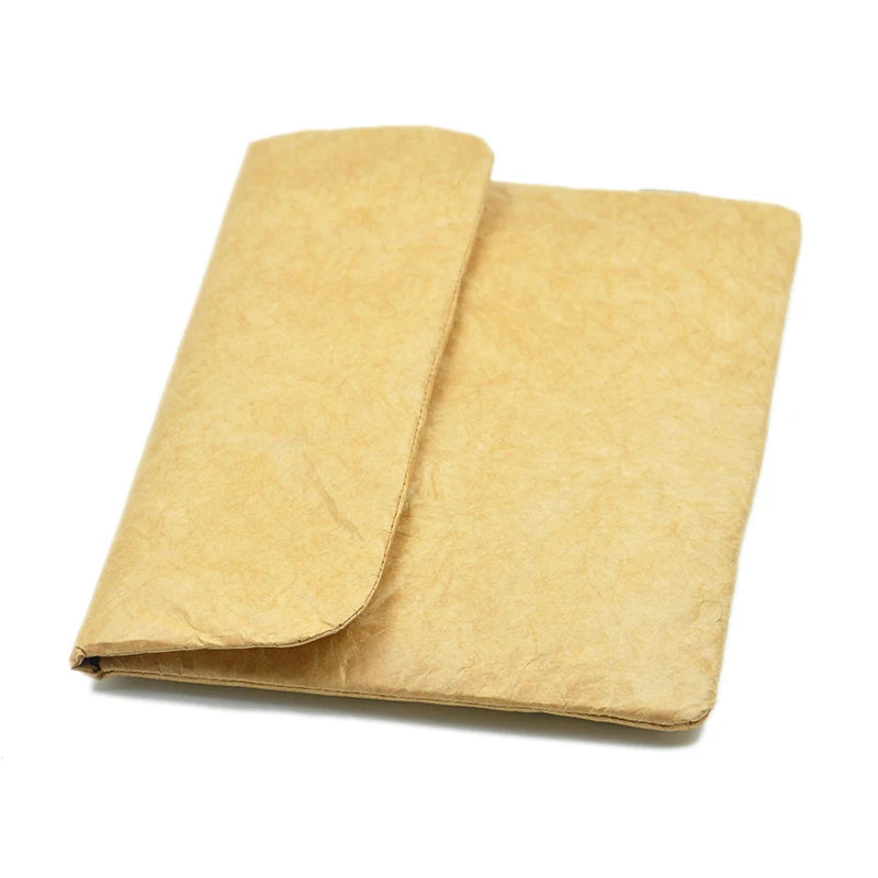 Tyvek Fiber Paper Laptop Sleeve Case | Microfiber, Hasp Closure, Unisex