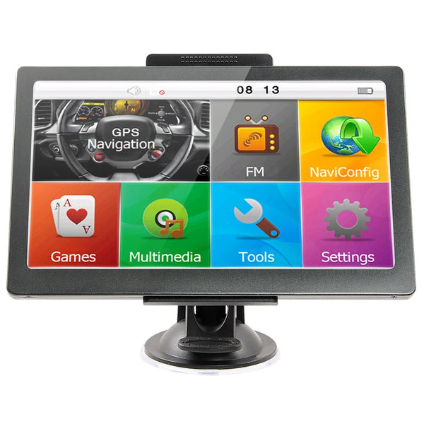 7" HD Car GPS Navigation | Touch Screen, FM, MP3/MP4