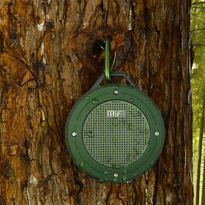 MIFA F10 Outdoor Wireless Bluetooth Speaker | Durable Plastic, Full-Range Audio, Battery