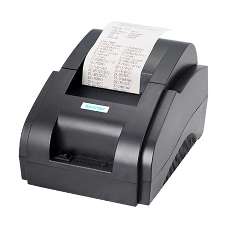 Xprinter 58mm Thermal Receipt Printer | Bluetooth, USB, 90mm/s