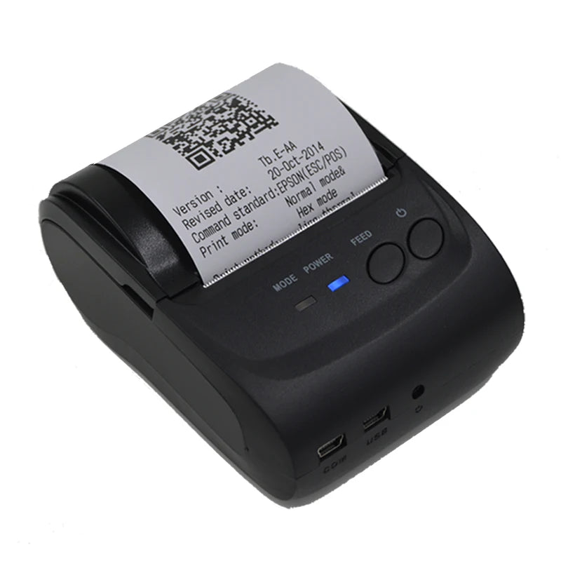 Xprinter 58mm Bluetooth Thermal Printer | Portable, 90mm/s
