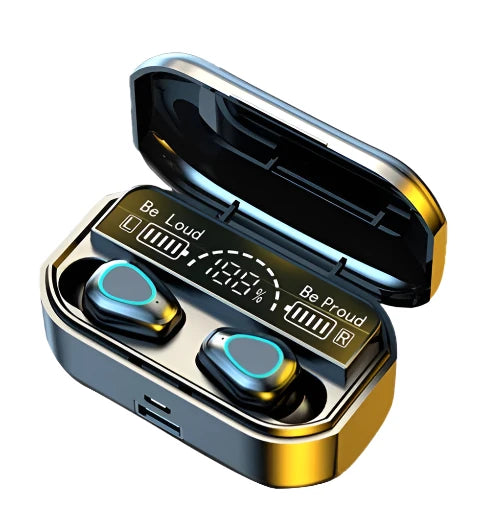 Bluetooth 5.1 TWS Earphones | Dual Drivers, Hi-Fi Sound