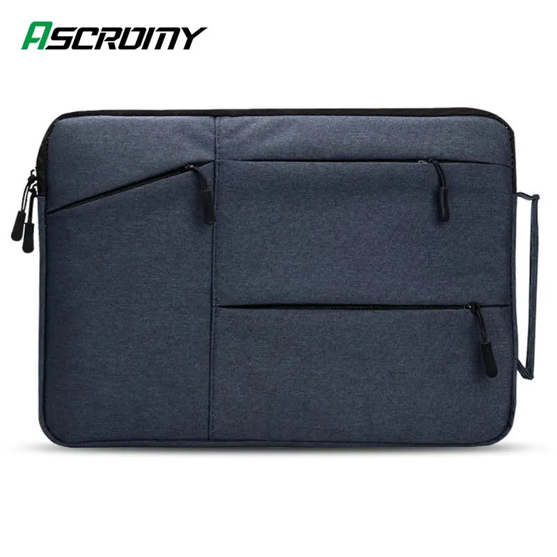 Briefcase Case for MacBook Air | Denim, Portable, Zipper, Universal Compatible