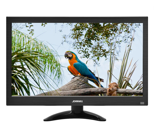 JOHNWILL 13.3 inch HD Portable Monitor | HDMI/VGA/USB/AV, Swivel