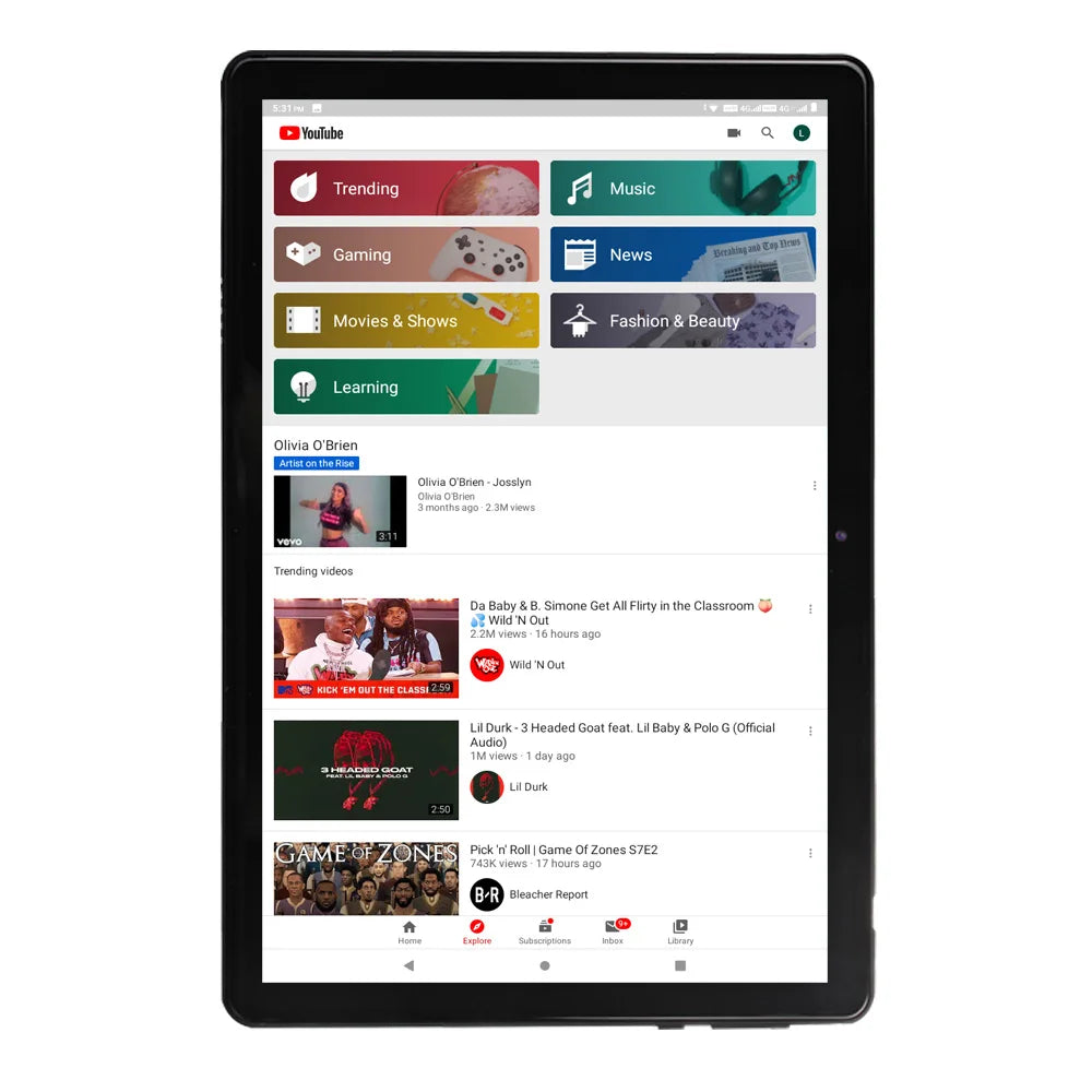 10.1" Android Tablet | Octa Core, 4GB RAM, 64GB, Phone Calls