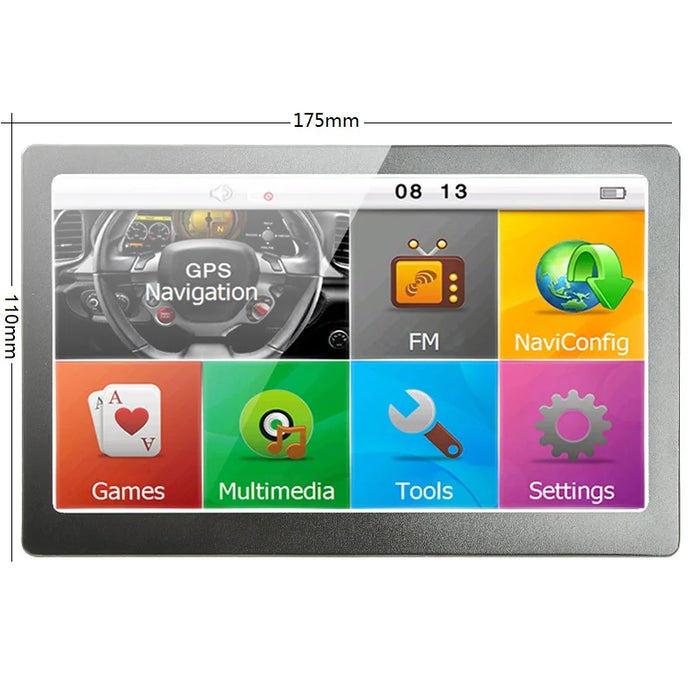 7 inch HD Car GPS Navigation