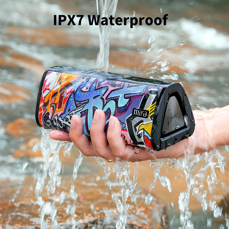 360 Degree Portable Bluetooth Speaker | Metal Cabinet, Waterproof, 2-Channel, Rechargeable