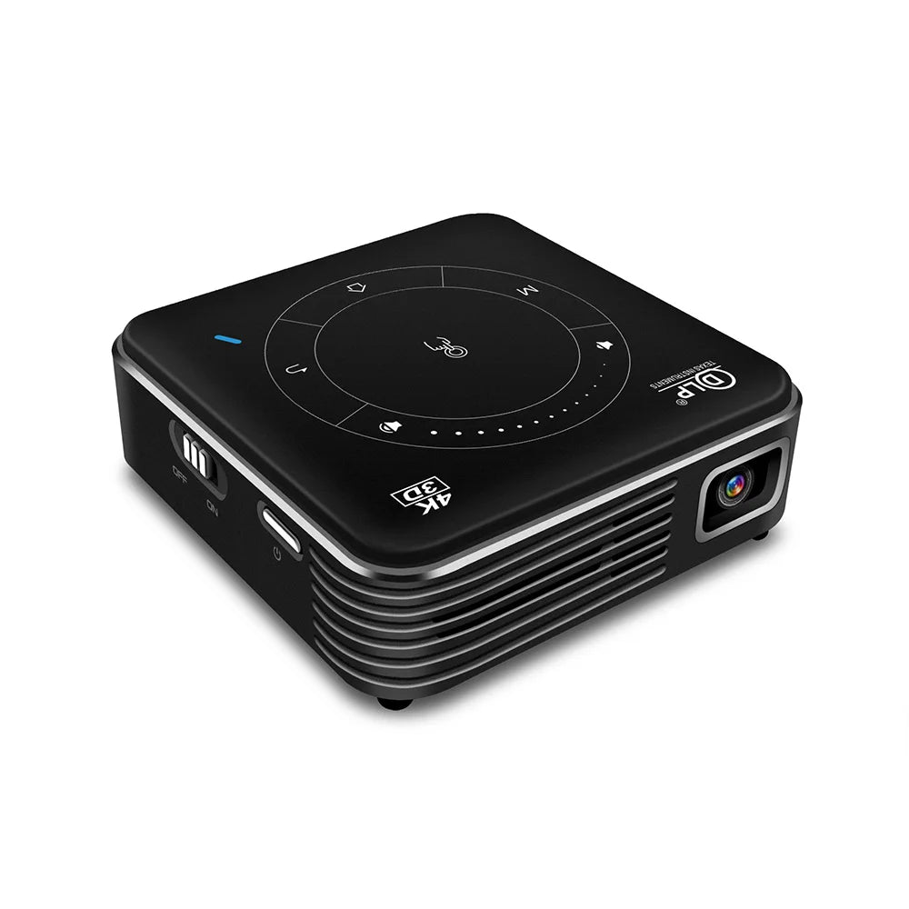 DLP P11 4K Mini Portable LED Projector | Quad Core, 0.7kg, Compact