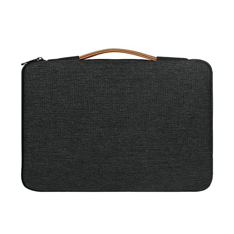Waterproof Notebook Sleeve Bag | PU Leather, Shoulder Strap, Multi-Use