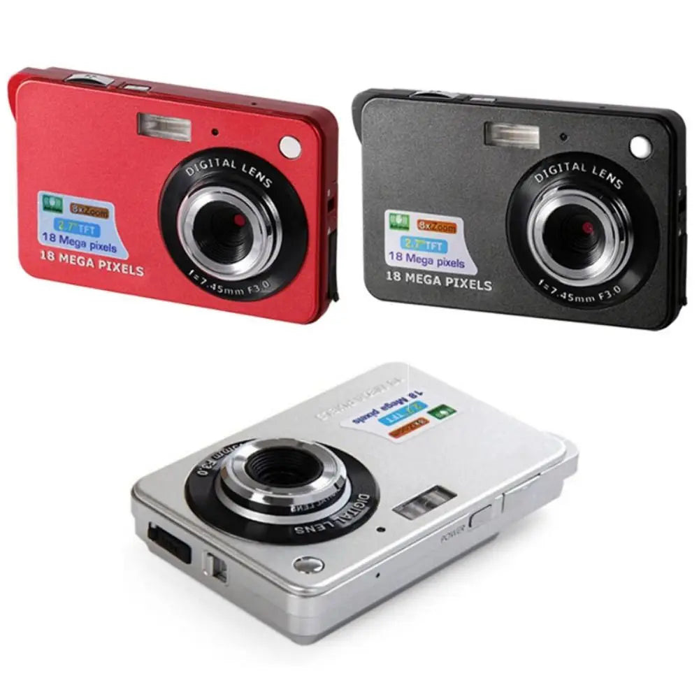 DIXSG 44MP Digital Camera | 1080P HD, 8x Zoom, 2.7" LCD