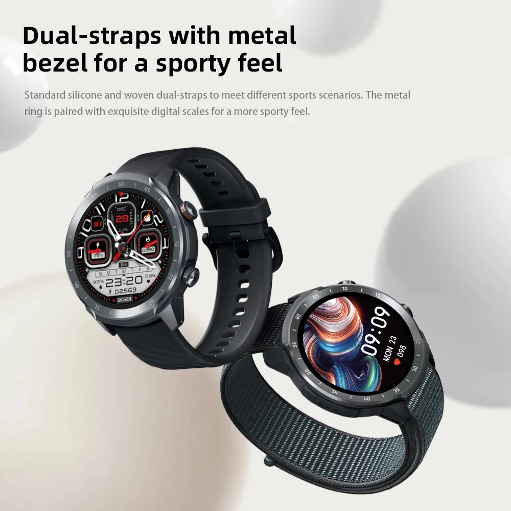 Mibro A1 Smartwatch | Fitness Tracker, Sleep Monitor, Call Answer