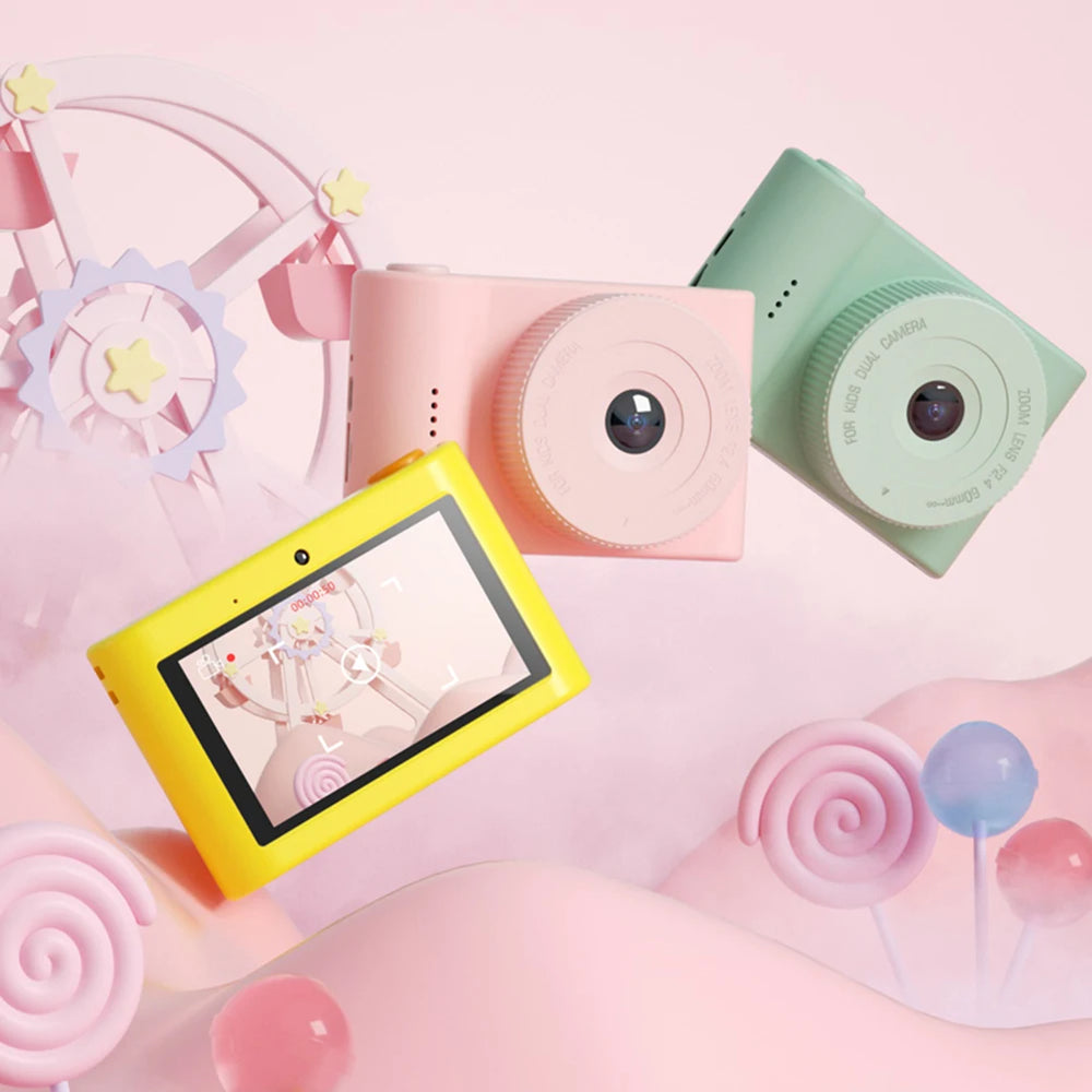 48MP Children's Digital Camera | HD Touch Screen, CMOS