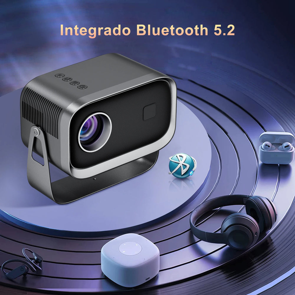 AUN A003 Mini Portable Projector | 5000 Lumens, 1280x720, Compact