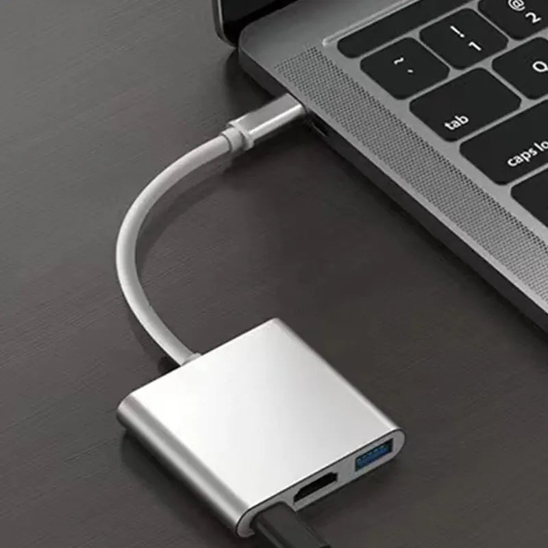 USB-C Hub Docking Station - Multi-Port Type-C Adapter