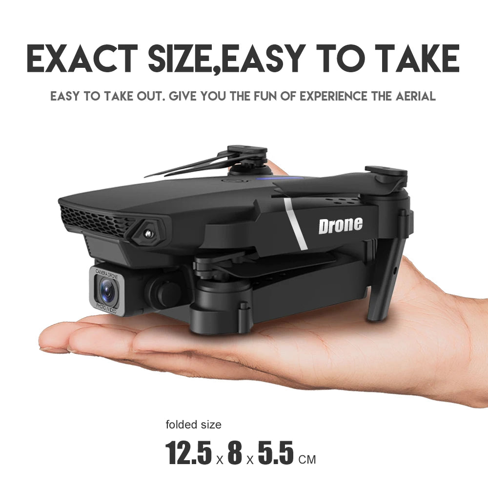 RC Drone 4K Professional | 1080P Wide Angle Camera, GPS