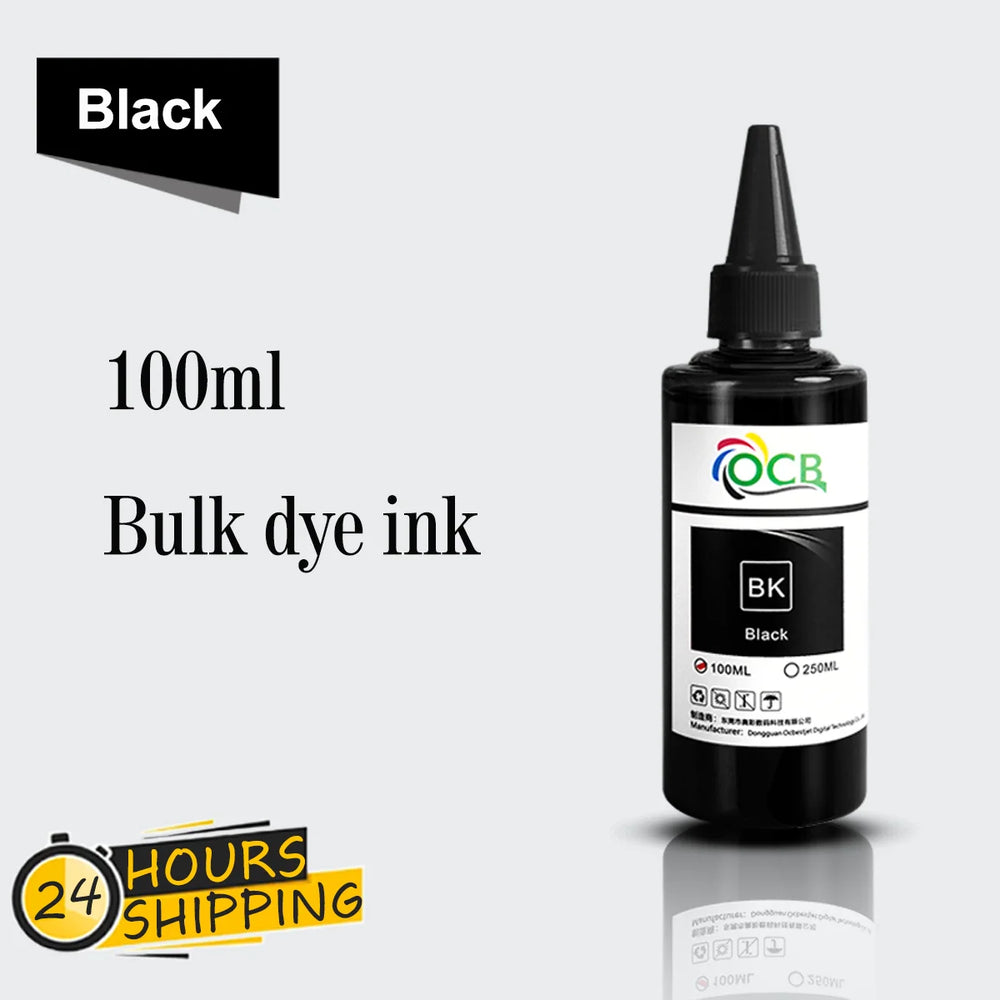 OCBESTJET 100ml Refill Dye Ink | CISS Systems, All Desktop Printers