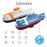 Mini RC Submarine with Remote Control