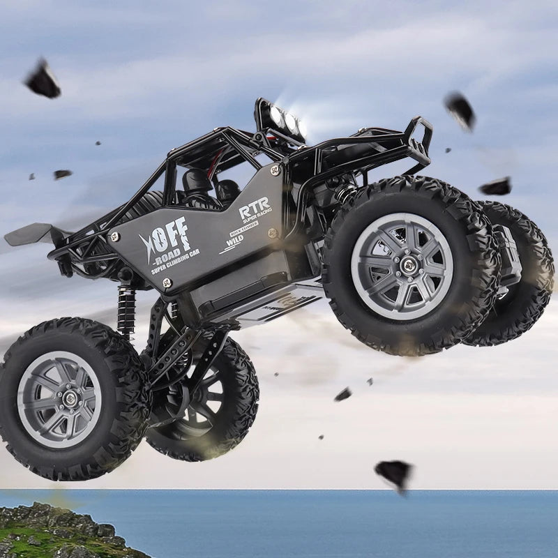 RC Car with LED Lights | Radio Remote Control, Lithium Battery