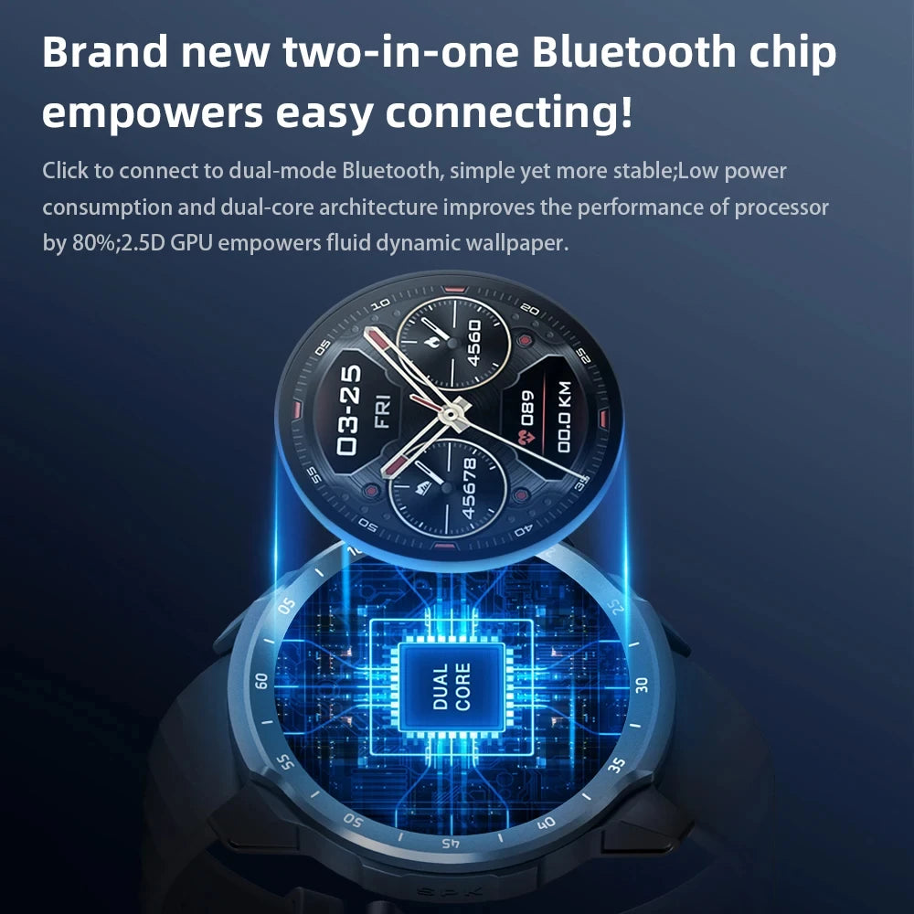 Mibro A1 Smartwatch | Fitness Tracker, Sleep Monitor, Call Answer