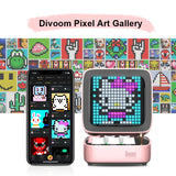 Retro Pixel Art Bluetooth Speaker | Portable, LED Display