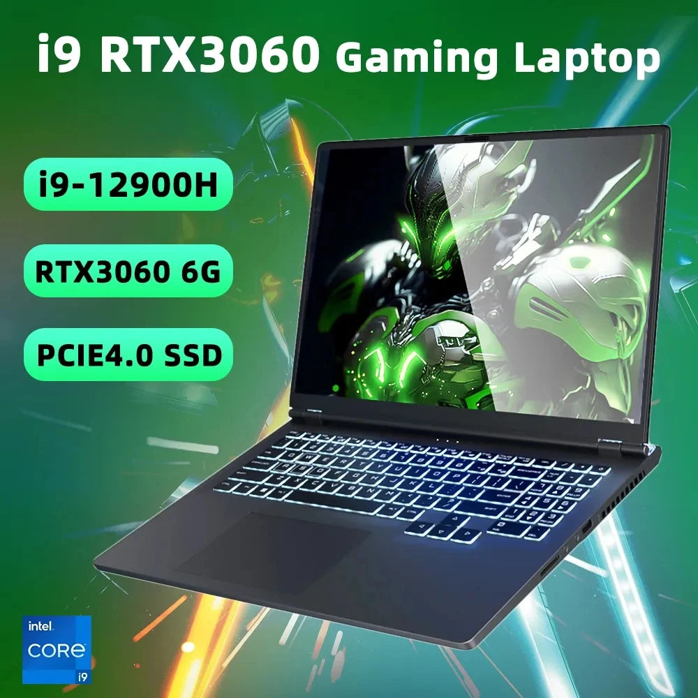 Topton L8 Gaming Laptop | 16 inch, 6GB VRAM, Windows 11, Expandable Storage