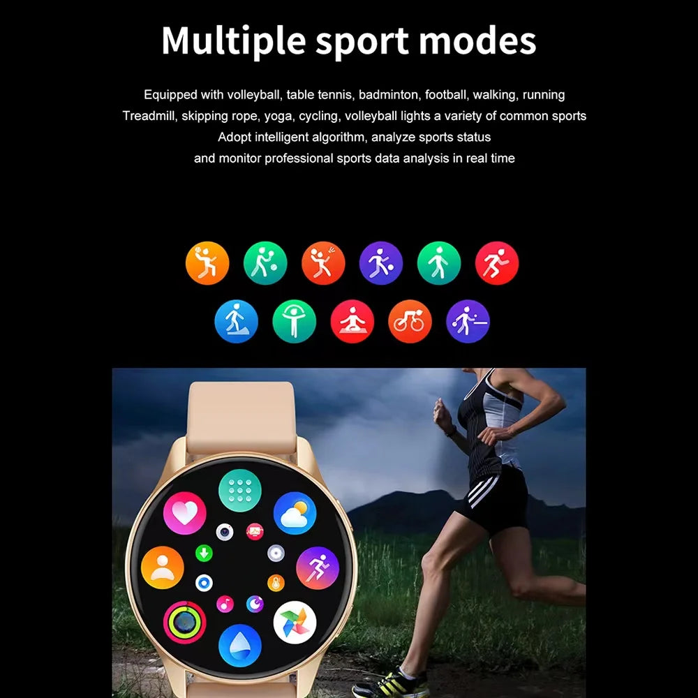 SACOSDING Bluetooth Call Ladies Smart Watch | Fitness Tracker, Answer Calls