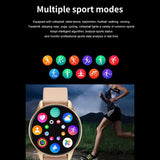 SACOSDING Bluetooth Call Ladies Smart Watch | Fitness Tracker, Answer Calls