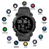Bluetooth Waterproof Smart Watch with Pedometer | Sleep Monitor, Android/iOS