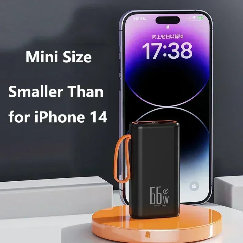 30000mAh/20000mAh 65W Power Bank | Quick Charge, LED Display, Type C