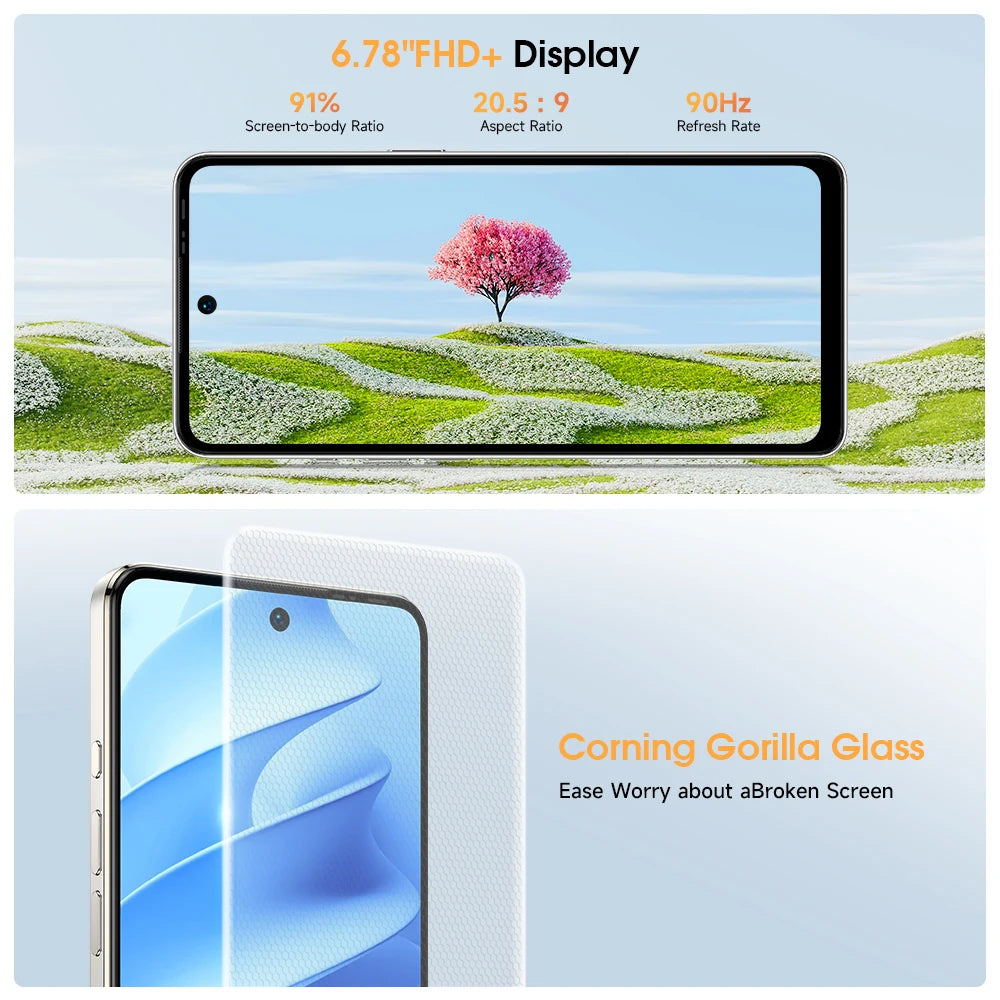 Ulefone Note 18 Ultra 5G Smartphone | 12GB RAM, 50MP Rear, 32MP Front, FHD+