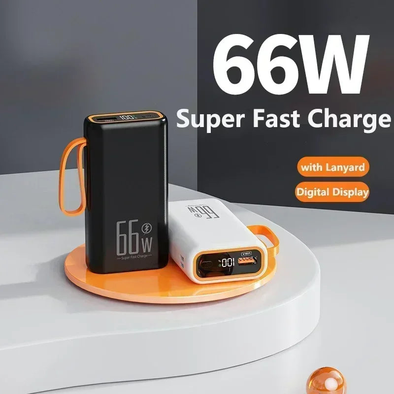 30000mAh/20000mAh 65W Power Bank | Quick Charge, LED Display, Type C