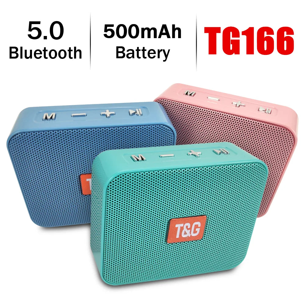 TG608 Mini Wireless Bluetooth Speaker | Outdoor Portable, Waterproof, 2.0 Channel, Battery