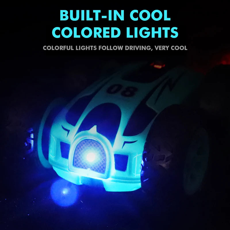 3.7 inch 2.4G 4-Channel Double-Sided RC Car | 50m Range, Metal