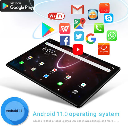 10.1" Android Tablet | Octa Core, 4GB RAM, 64GB, Phone Calls