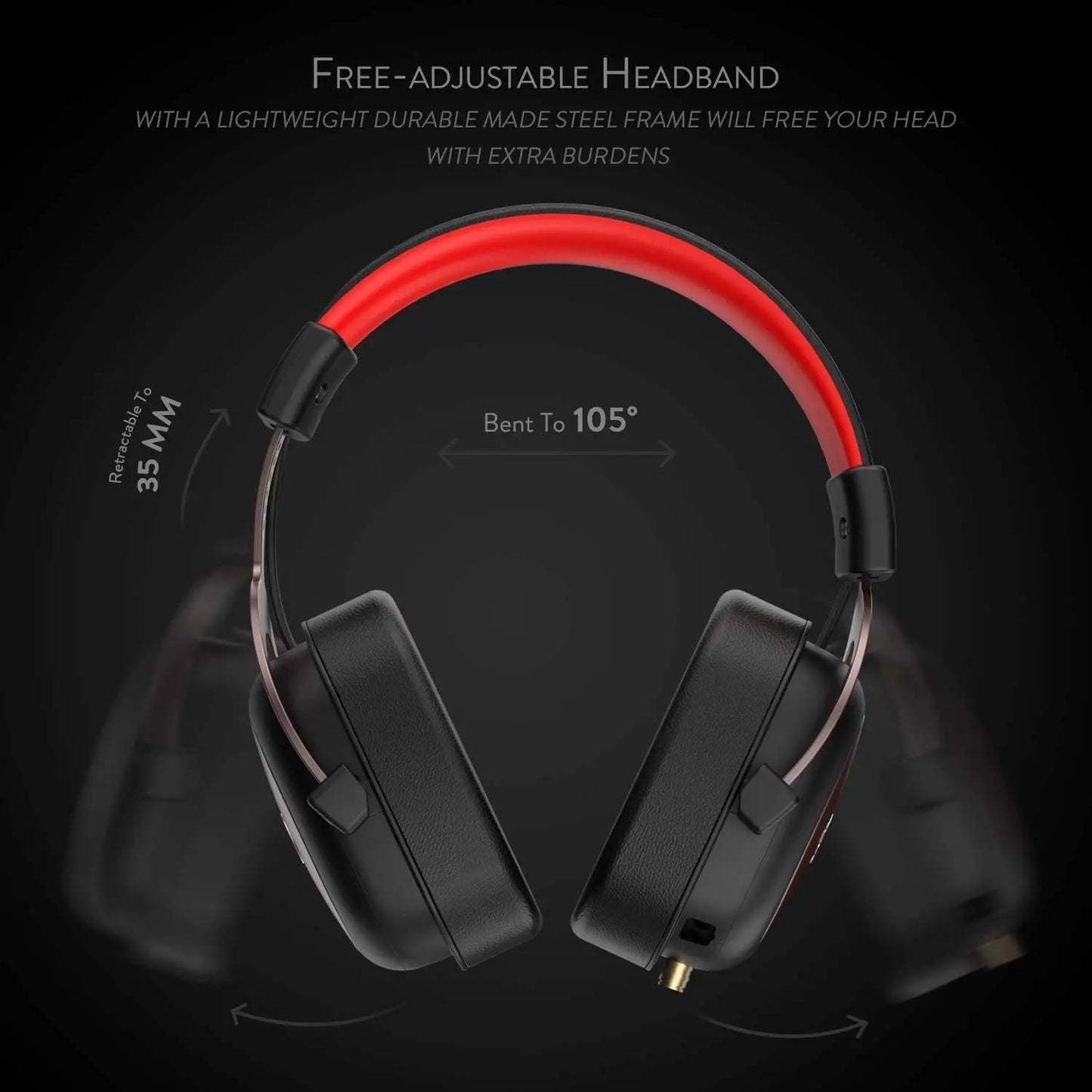 Wired Game Headset with Removable Microphone