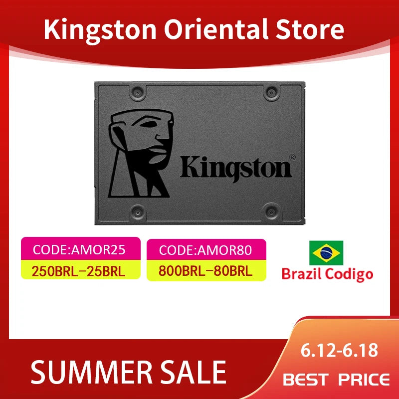 Kingston 2.5" SATA III SSD - High-Performance Internal Solid State Drive
