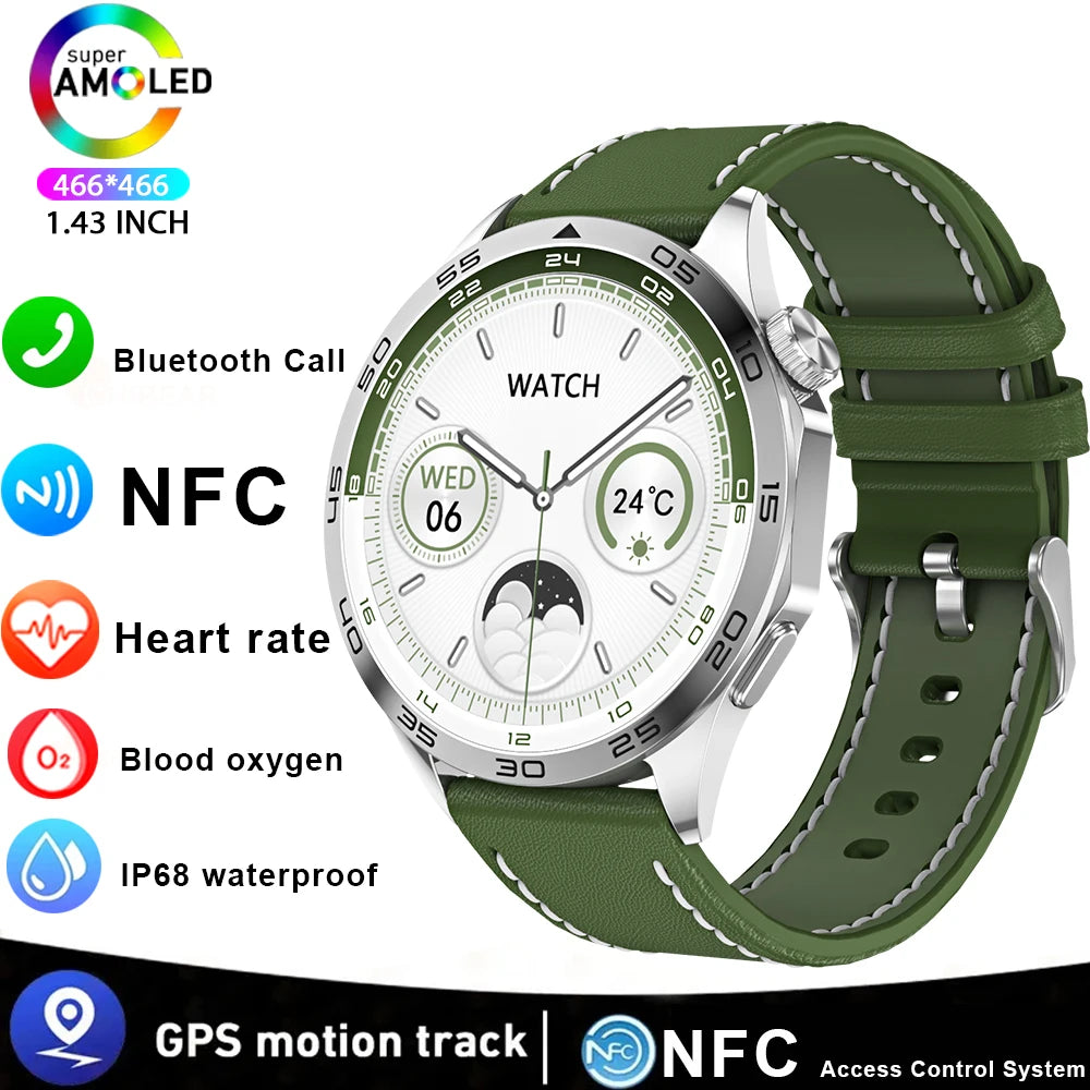 Huawei GT 4 Smart Watch | Fitness Tracker, Mood Monitor, Remote Control