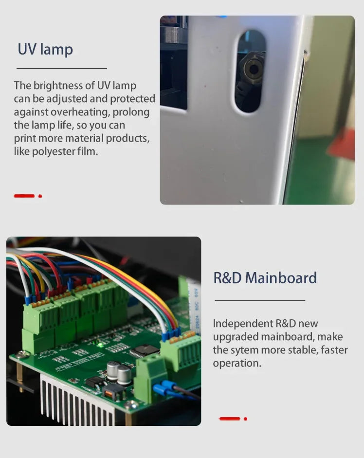 PROCOLORED A3-PRO UV Flatbed Printer | 2880x1440dpi, 40ppm