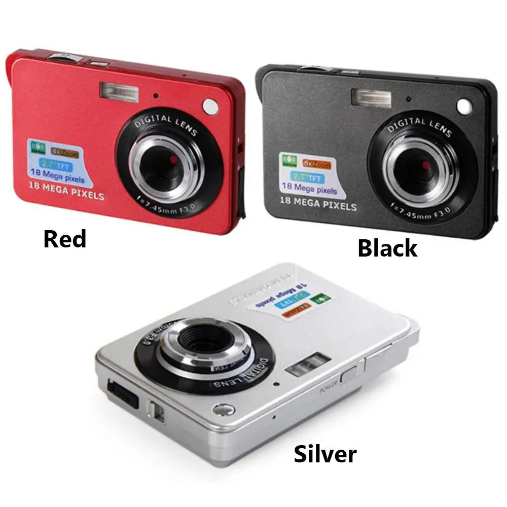 DIXSG 44MP Digital Camera | 1080P HD, 8x Zoom, 2.7" LCD