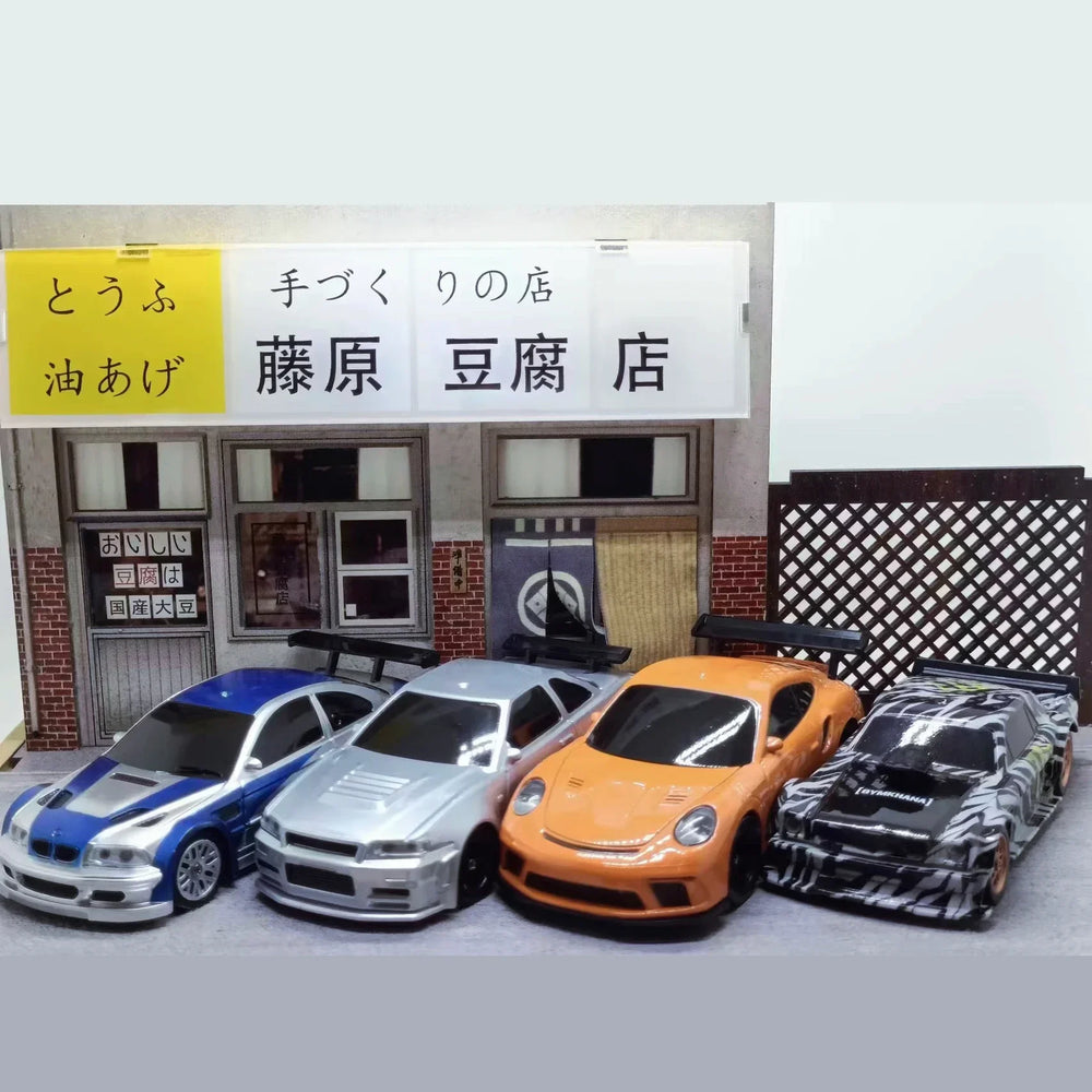 SMODELF 2.4G RC Sports Car | 80m Range, Lithium Battery, Metal/Plastic