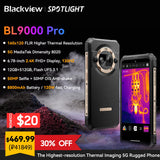 Blackview BL8800 Night Vision & Pro 5G Rugged | 50MP Camera, Fast Charge