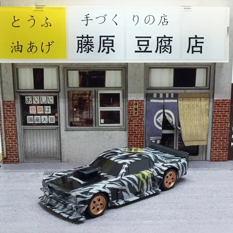 SMODELF 2.4G RC Sports Car | 80m Range, Lithium Battery, Metal/Plastic