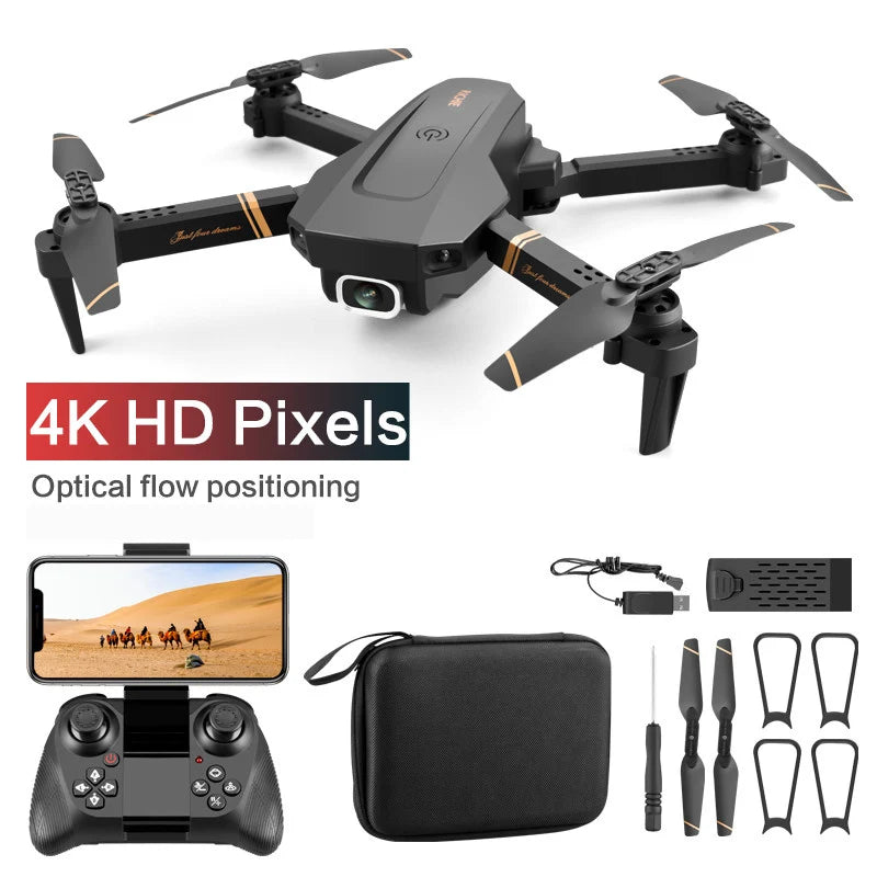 4K HD Dual Camera Drone | Wide Angle, FPV, Professional
