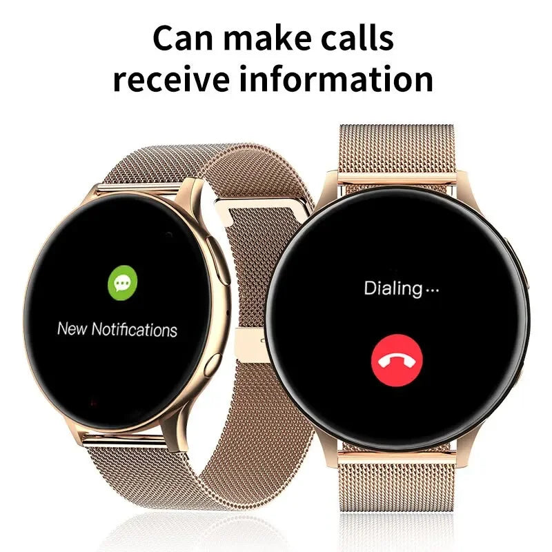 SACOSDING Bluetooth Call Ladies Smart Watch | Fitness Tracker, Answer Calls