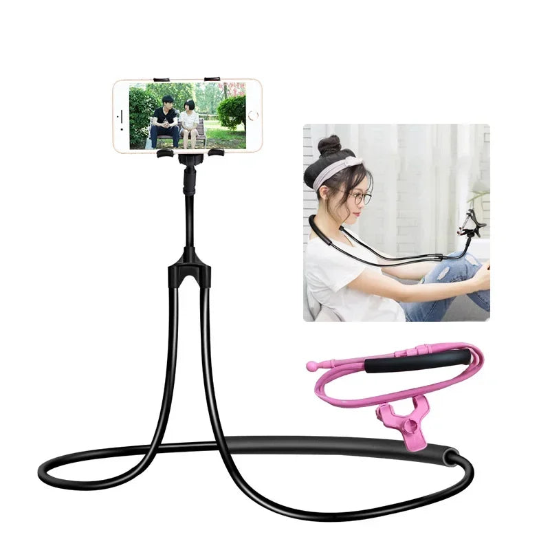 Adjustable 360 Degree Phone Holder | Universal Clip, Bendable ABS
